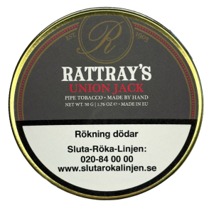 Pipe Tobacco -Rattrays-Union Jack  50g