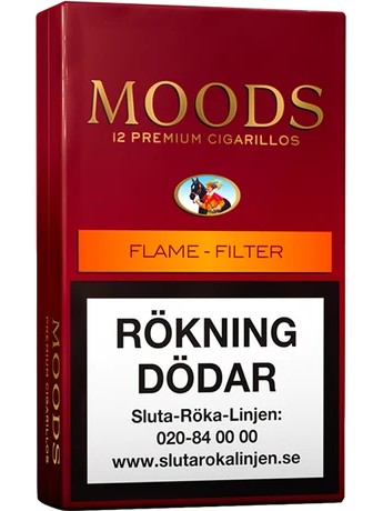 Cigarill  MOODS  Flame filter 10p