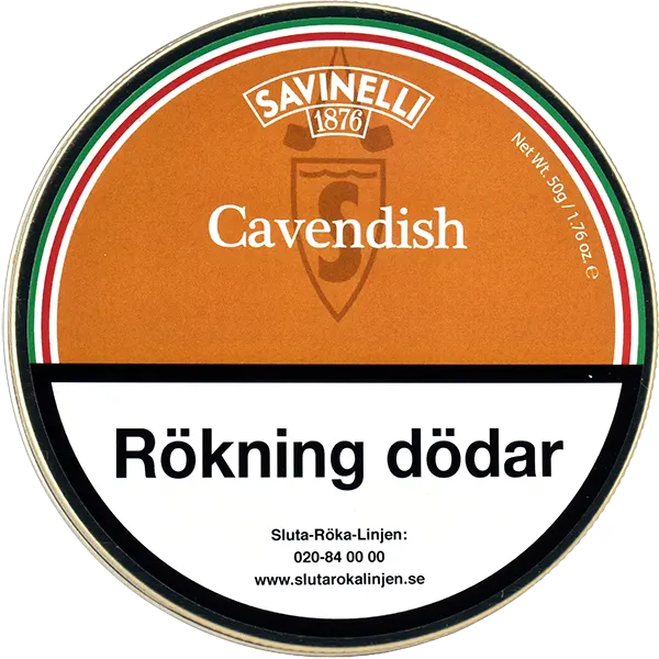 Piptobak-Savinelli  Cavendish 50g 