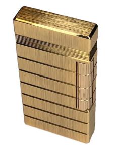 Cigarrtändare Sarome SD6-09 gold hairline cut