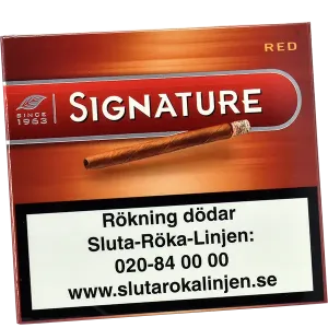 Cigarill Signature  Red 10p