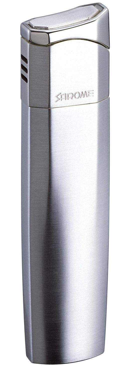 SK51-01  Lighter-Sarome Silver Satin