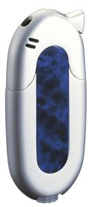 SK53-05  Tändare-Sarome-Piezo- Silver Blå marmor