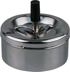 Askkopp- Snurr-Mellan - Krom - 11cm