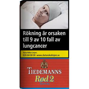 Rulltobak-  Tiedemanns Röd nr 2