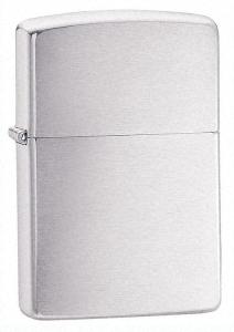 Zippo No 200  Brushed Chrome