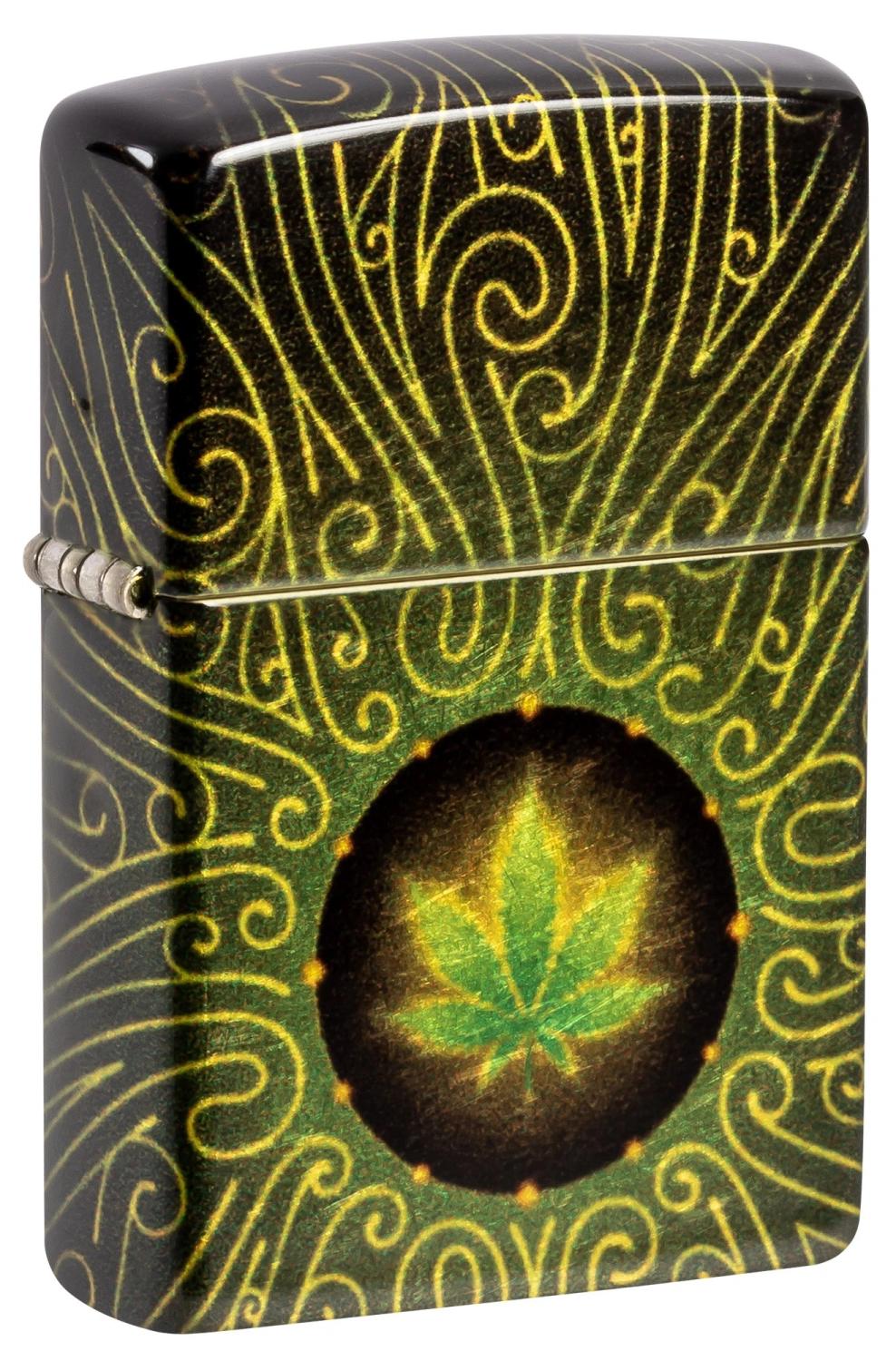 Zippo No 46276 Cannabis Swirl