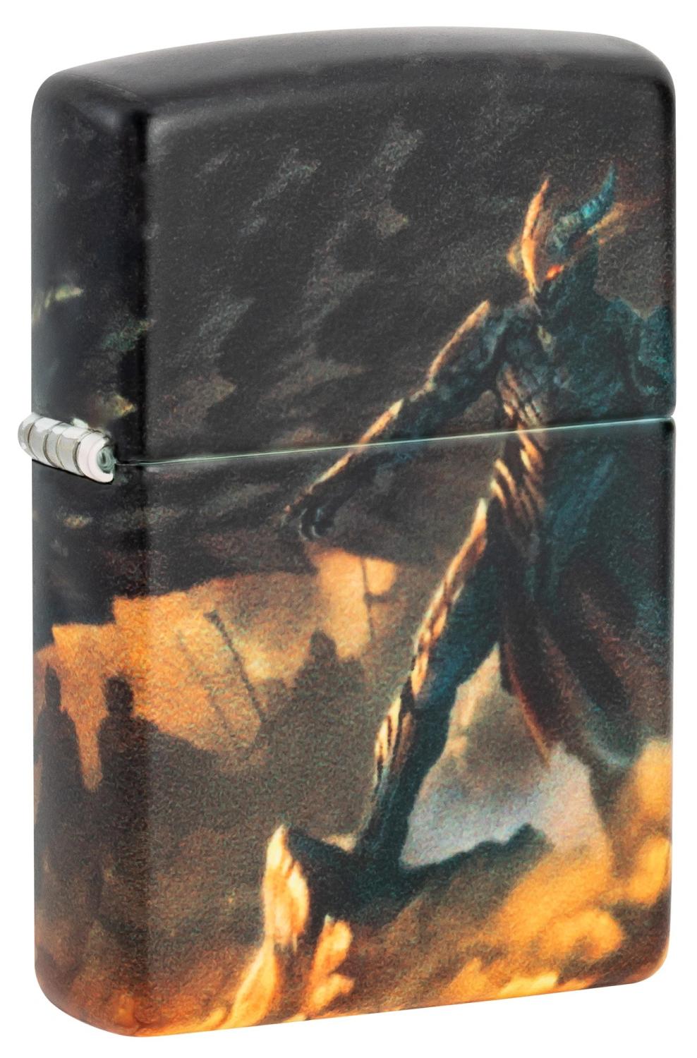 Zippo No 46284  Knight and Dragon
