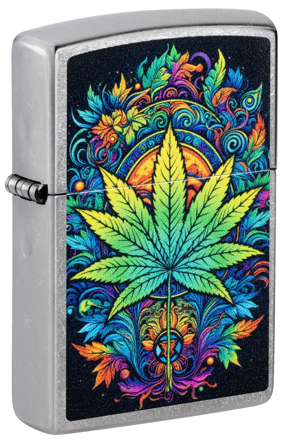 Zippo No 46575  Psychedelic Cannabis