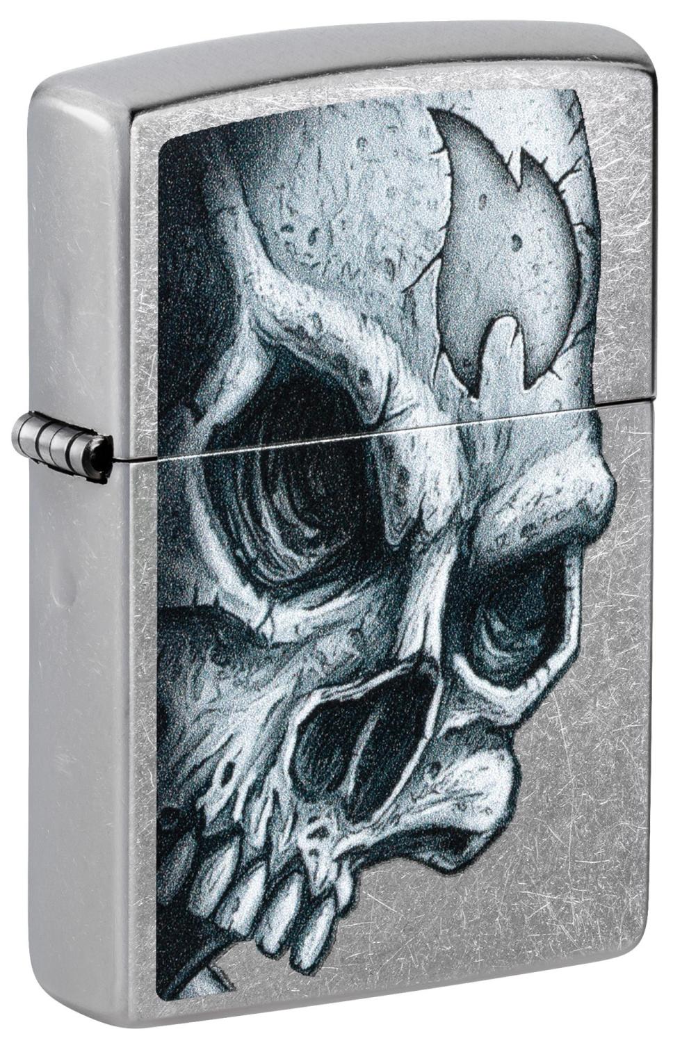 Zippo No 46587  Skull and Flame