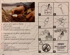 Zippo Easy Spark Tinder