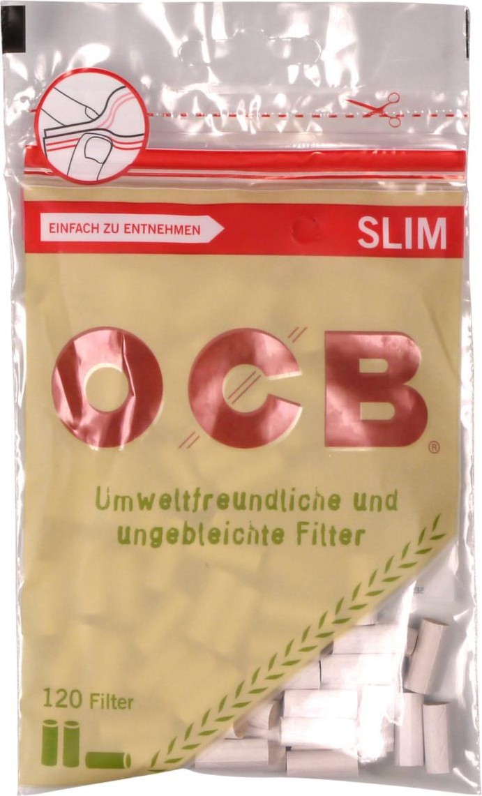 Filtres OCB Slim Organic 10x120