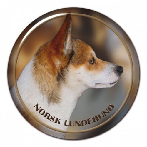 Dekaler med Norsk Lundehund