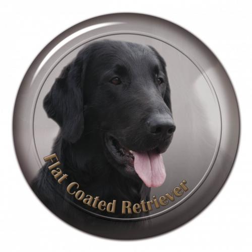 Dekaler med Flatcoated Retriever