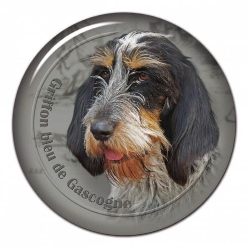 Dekaler med Griffon Blue de Gascogne