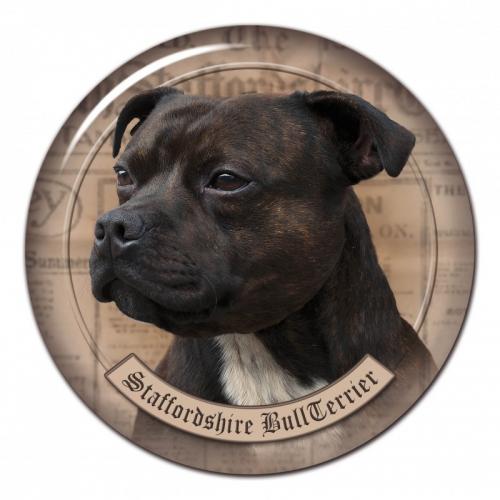 Dekaler med Staffordshire Bullterrier