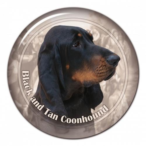 Dekaler med Black and Tan Coonhound