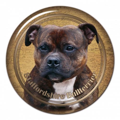 Dekaler med Staffordshire Bullterrier