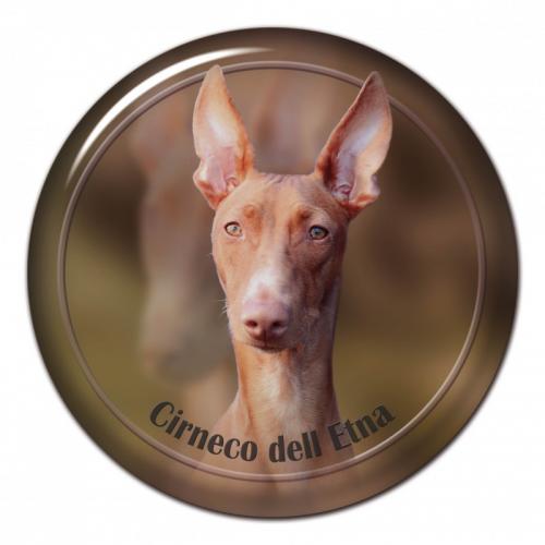 Dekaler med Cirneco Dell Etna