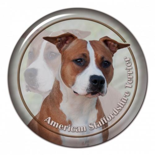 Dekaler med American Staffordshire Terrier