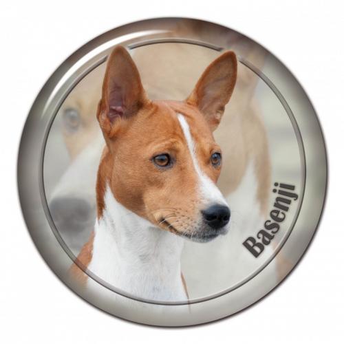 Dekaler med Basenji