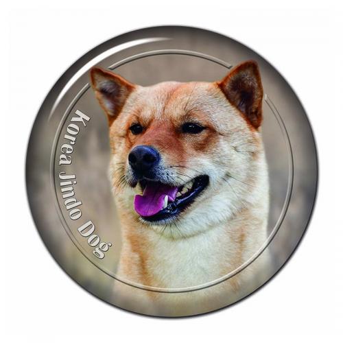 Dekaler med Korea Jindo Dog