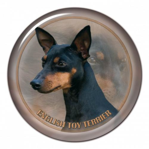 Dekaler med English Toy Terrier