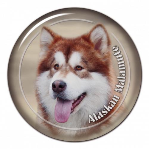 Dekaler med Alaskan Malamute