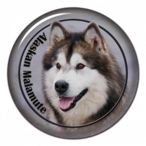 Dekaler med Alaskan Malamute