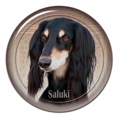 Dekaler med Saluki