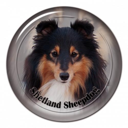 Dekaler med Shetland Sheepdog