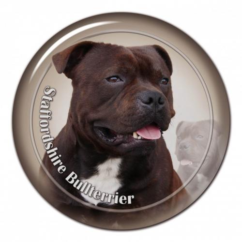 Dekaler med Staffordshire Bullterrier