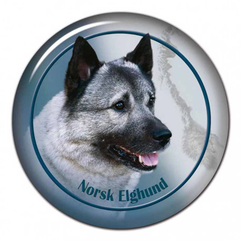 Dekaler med Norsk Älghund