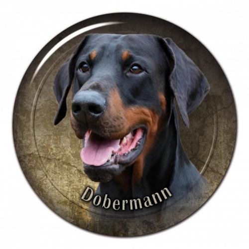 Dekaler med Dobermann