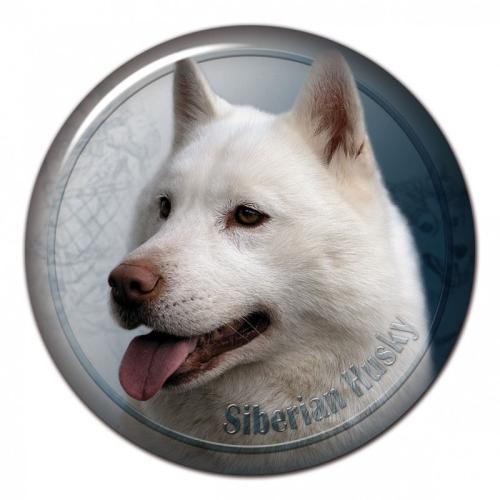 Dekaler med Siberian Husky