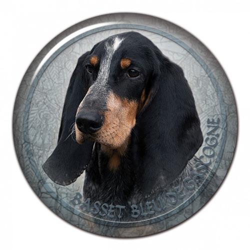 Dekaler med Basset Bleu de Gascogne