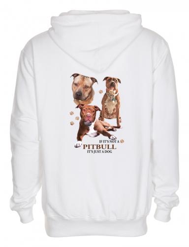 Huvjacka med American Pit Bull Terrier
