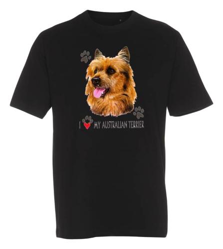 T-shirt med Australisk Terrier