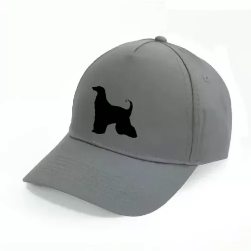 Keps med Afghanhund