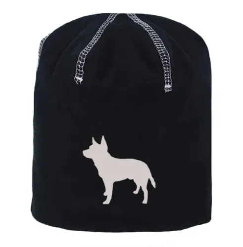 Reflexmössa med Australian Cattle Dog