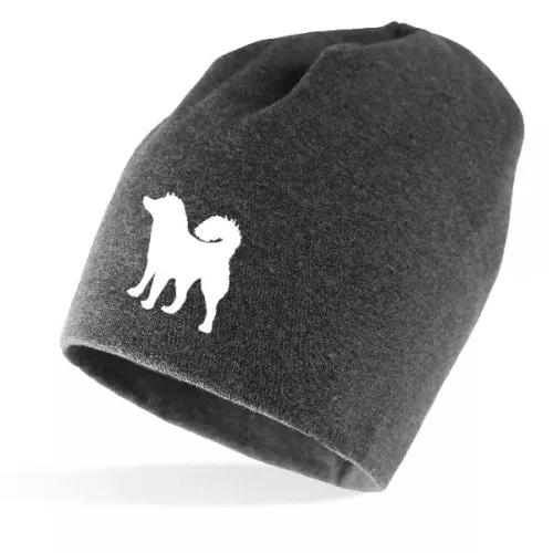 Mössa med Alaskan Malamute