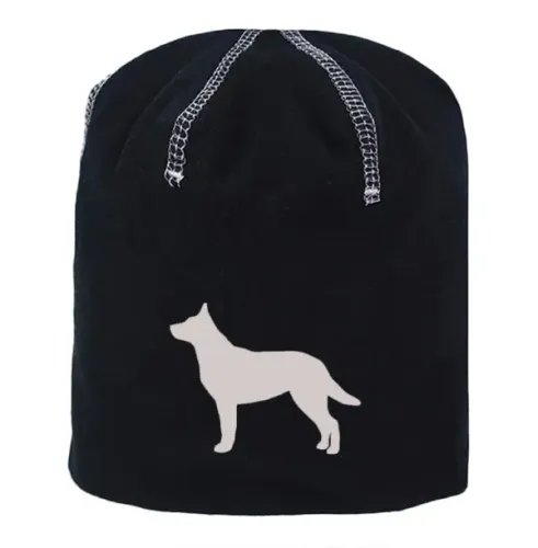 Reflexmössa med Australian Kelpie