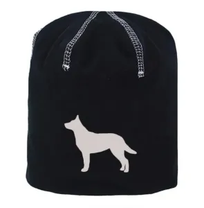 Reflexmössa med Australian Kelpie