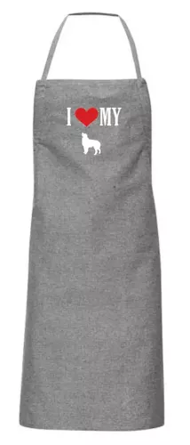 Förkläde med Australian Shepherd