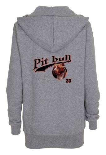 Huvjacka med American Pit Bull Terrier