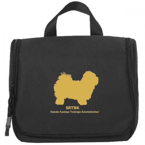 Necessär med Bolonkaklubbens logga