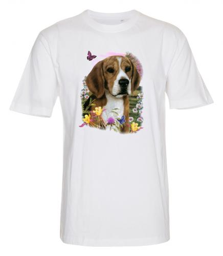 T-shirt med Beagle