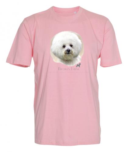 T-shirt med Bichon Frisé