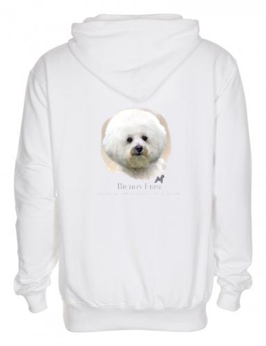 Huvjacka med Bichon Frisé