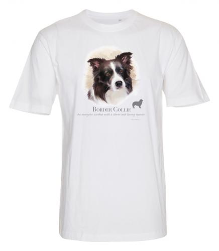T-shirt med Border Collie